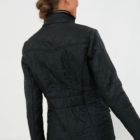 Beautiful New Barbour Cavalry Polarquilt Jacket in Black - UK 8/US 4 - Picture 4 of 5